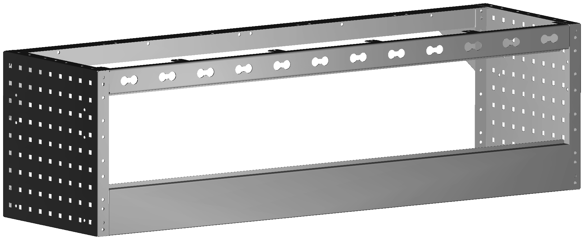 RADKASTENVERKLEIDUNG OFFEN 1.268X362X360