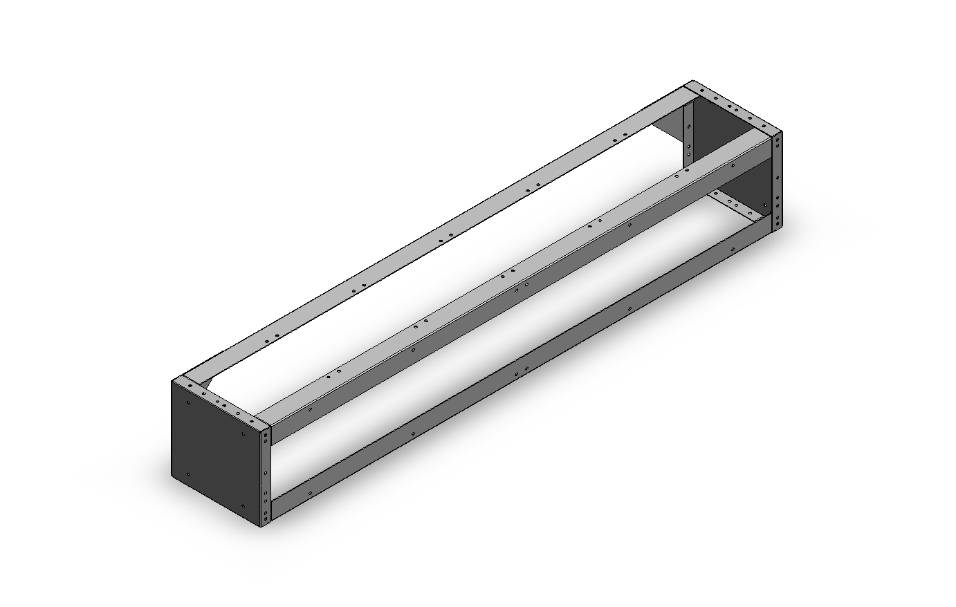 RADKASTENVERKLEIDUNG OFFEN 1.521X241X260