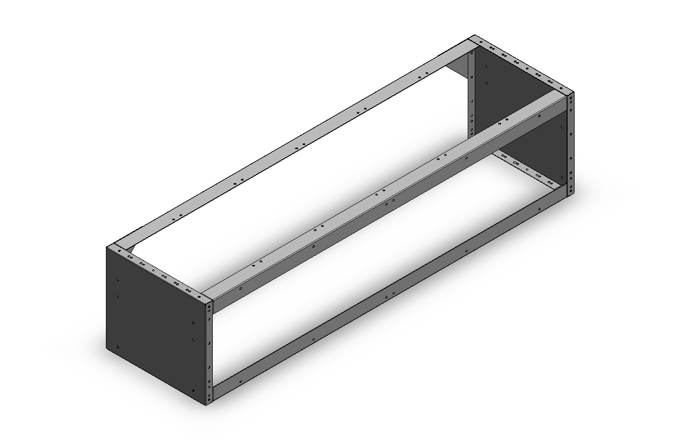 RADKASTENVERKLEIDUNG OFFEN 1.521X362X410