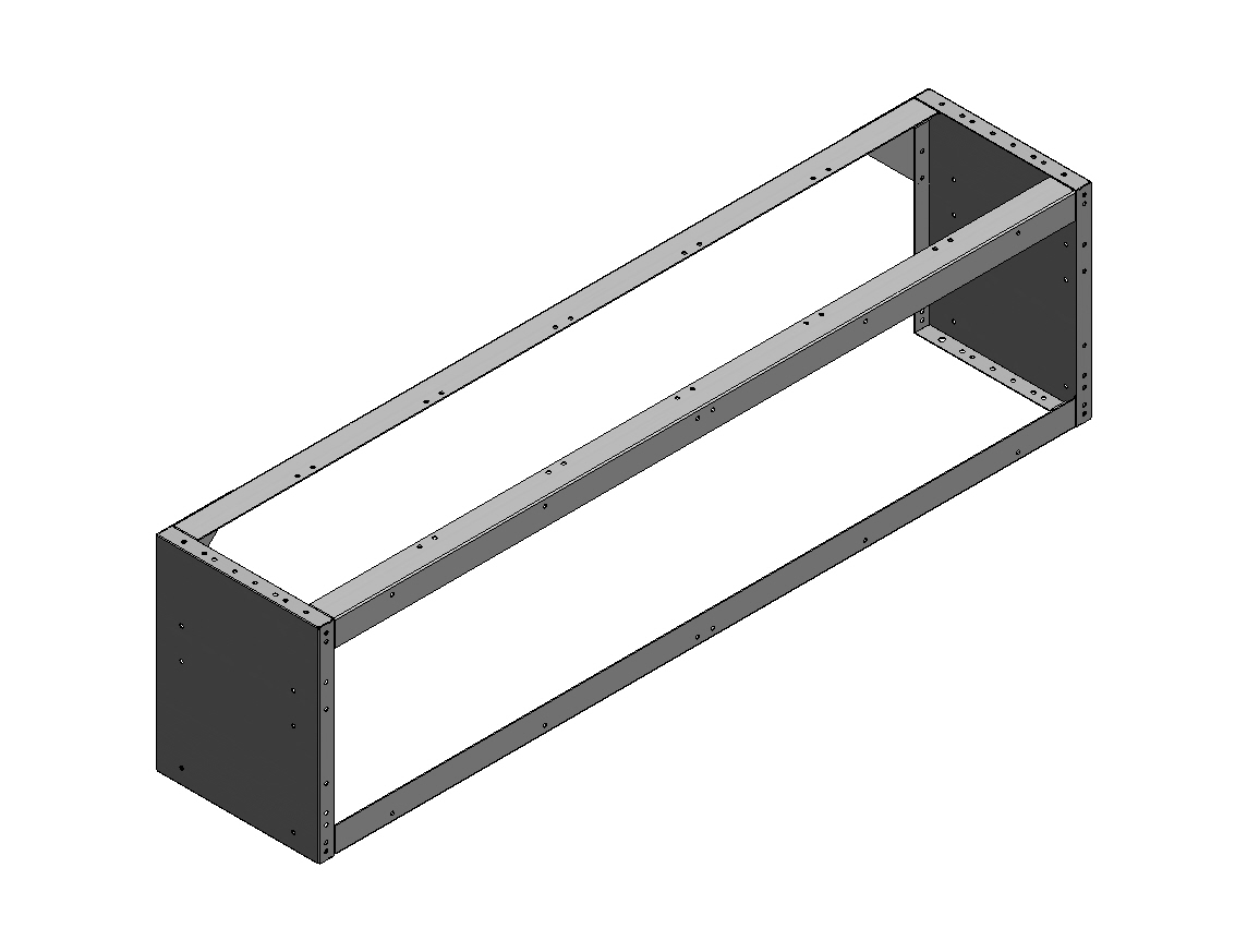RADKASTENVERKLEIDUNG OFFEN 1.521X402X320