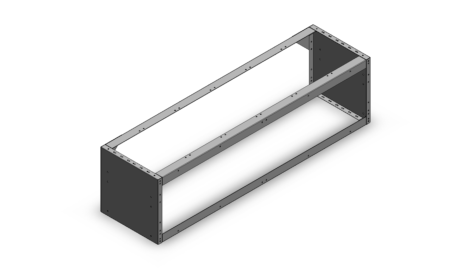 RADKASTENVERKLEIDUNG OFFEN 1.521X402X410