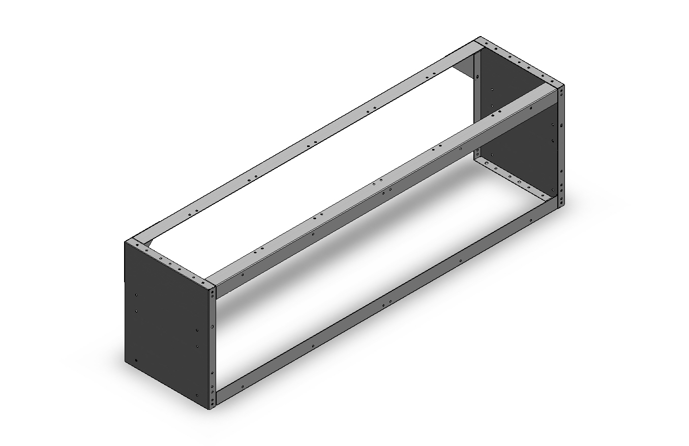 RADKASTENVERKLEIDUNG OFFEN 1.521X444X360