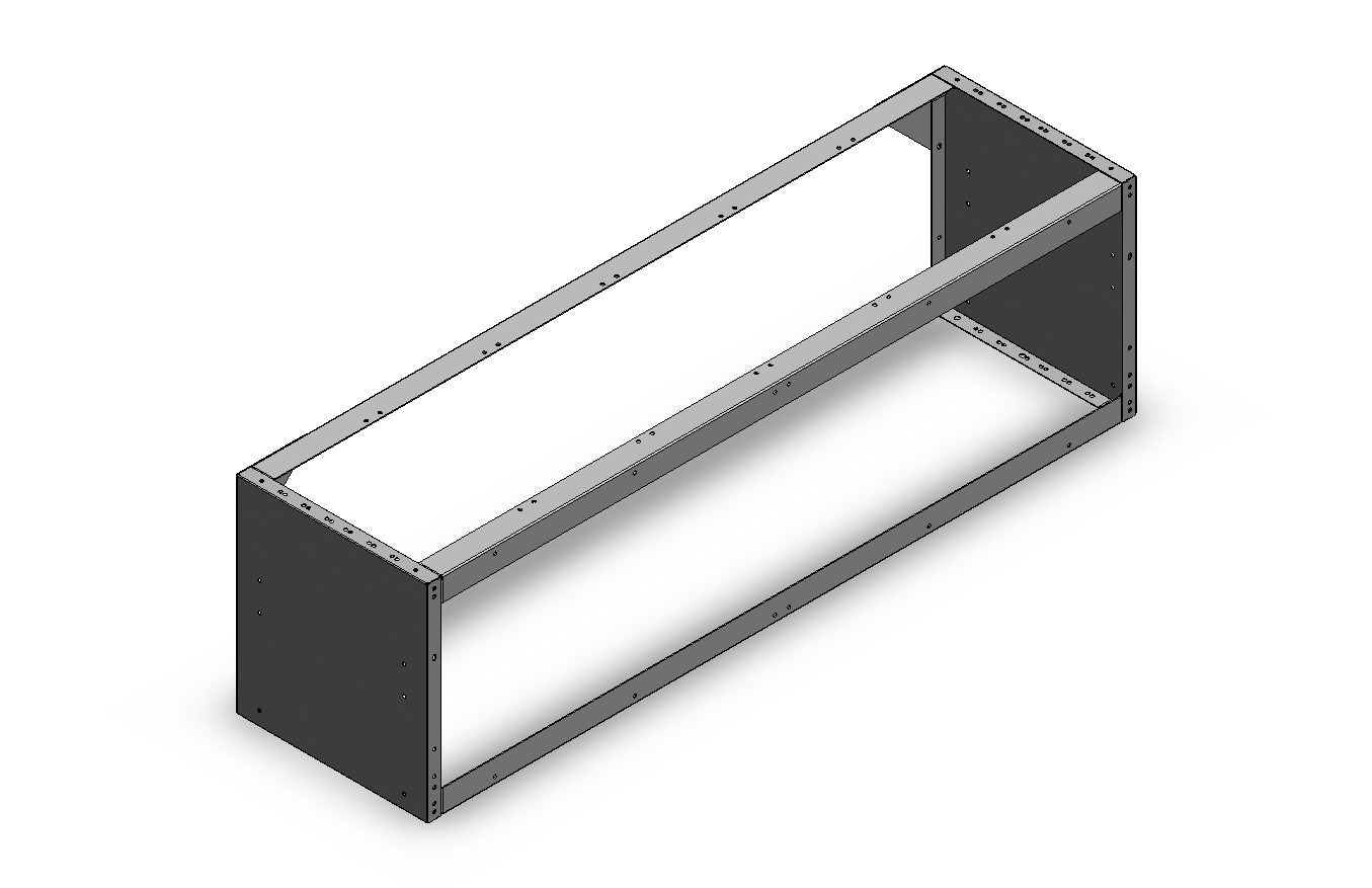 RADKASTENVERKLEIDUNG OFFEN 1.521X444X410