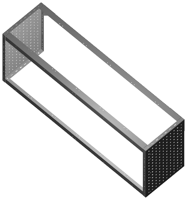 RADKASTENVERKLEIDUNG OFFEN 1.521X604X410