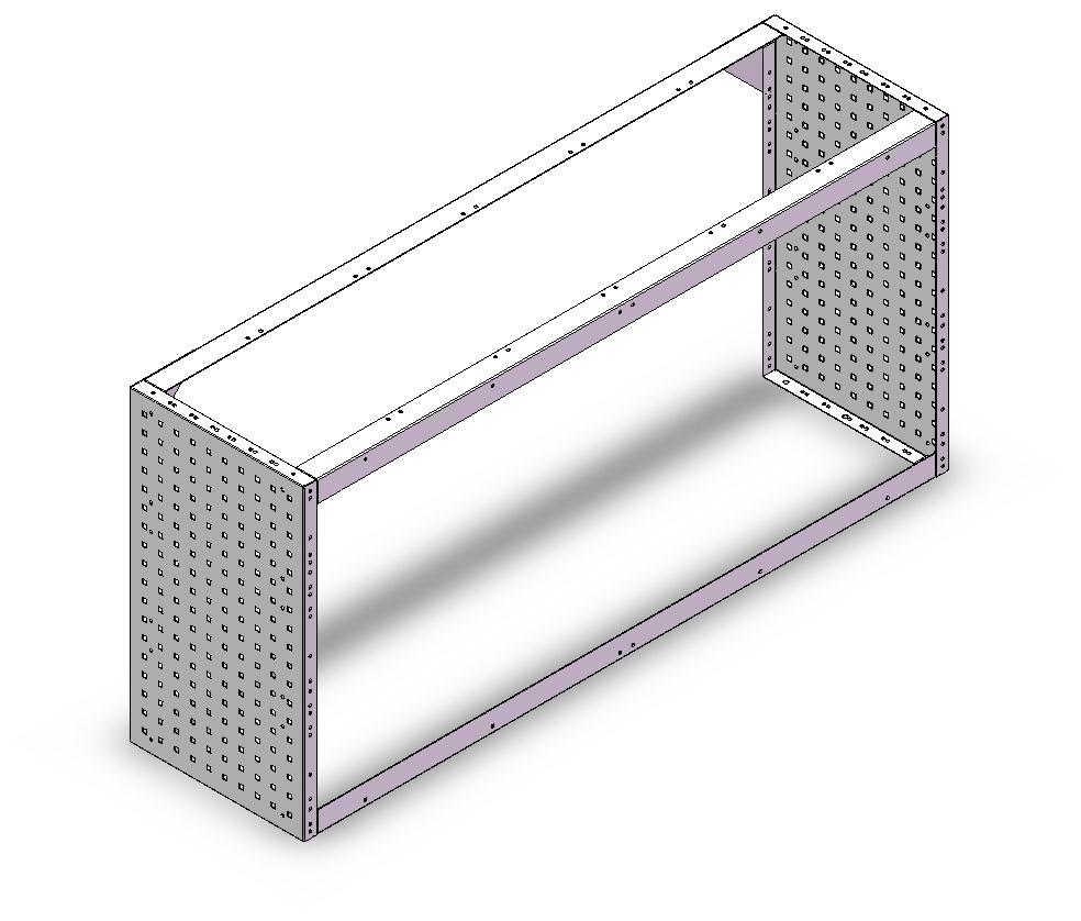 RADKASTENVERKLEIDUNG OFFEN 1.521X724X410
