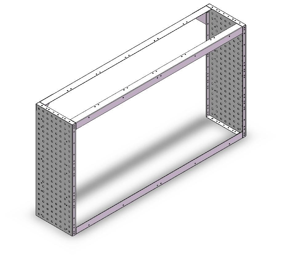 RADKASTENVERKLEIDUNG OFFEN 1.521X845X320