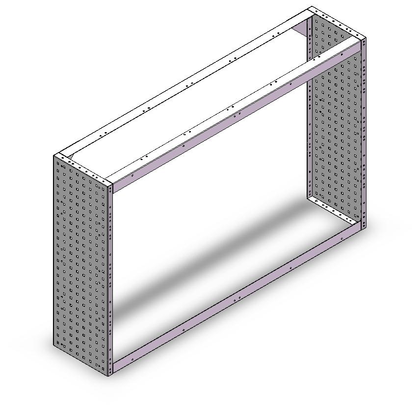 RADKASTENVERKLEIDUNG OFFEN 1.521X966X320
