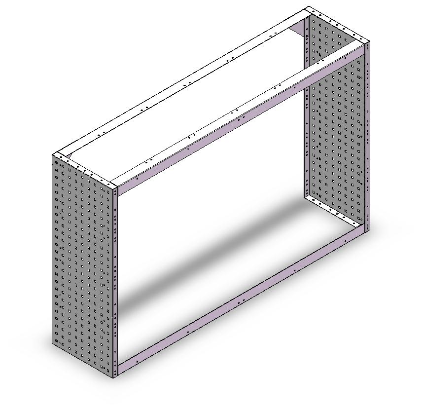 RADKASTENVERKLEIDUNG OFFEN 1.521X966X360