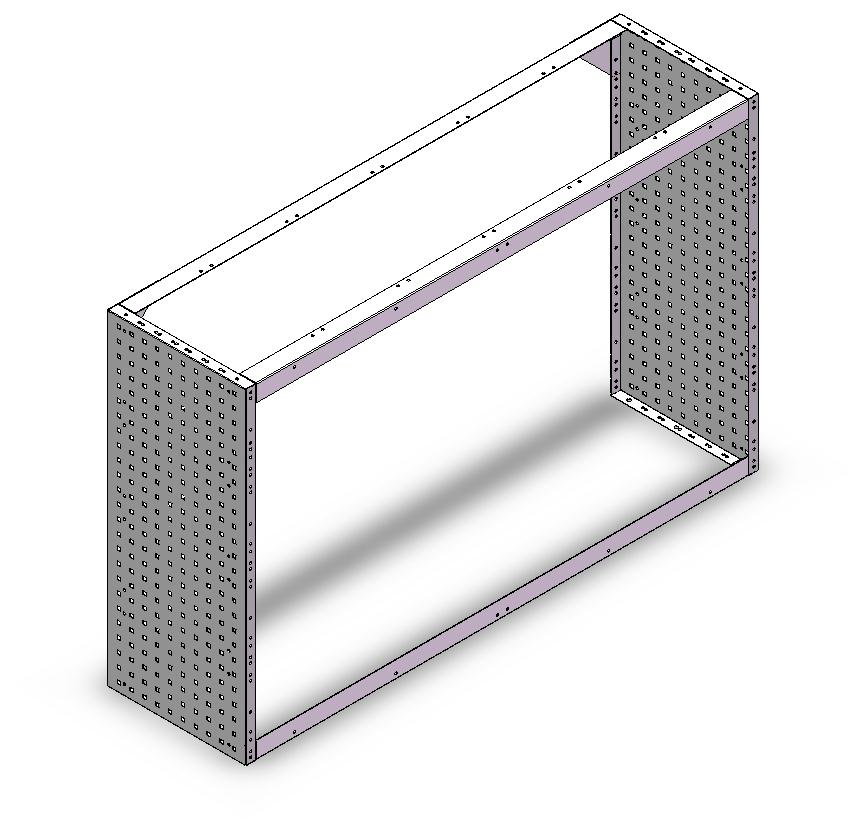 RADKASTENVERKLEIDUNG OFFEN 1.521X966X410