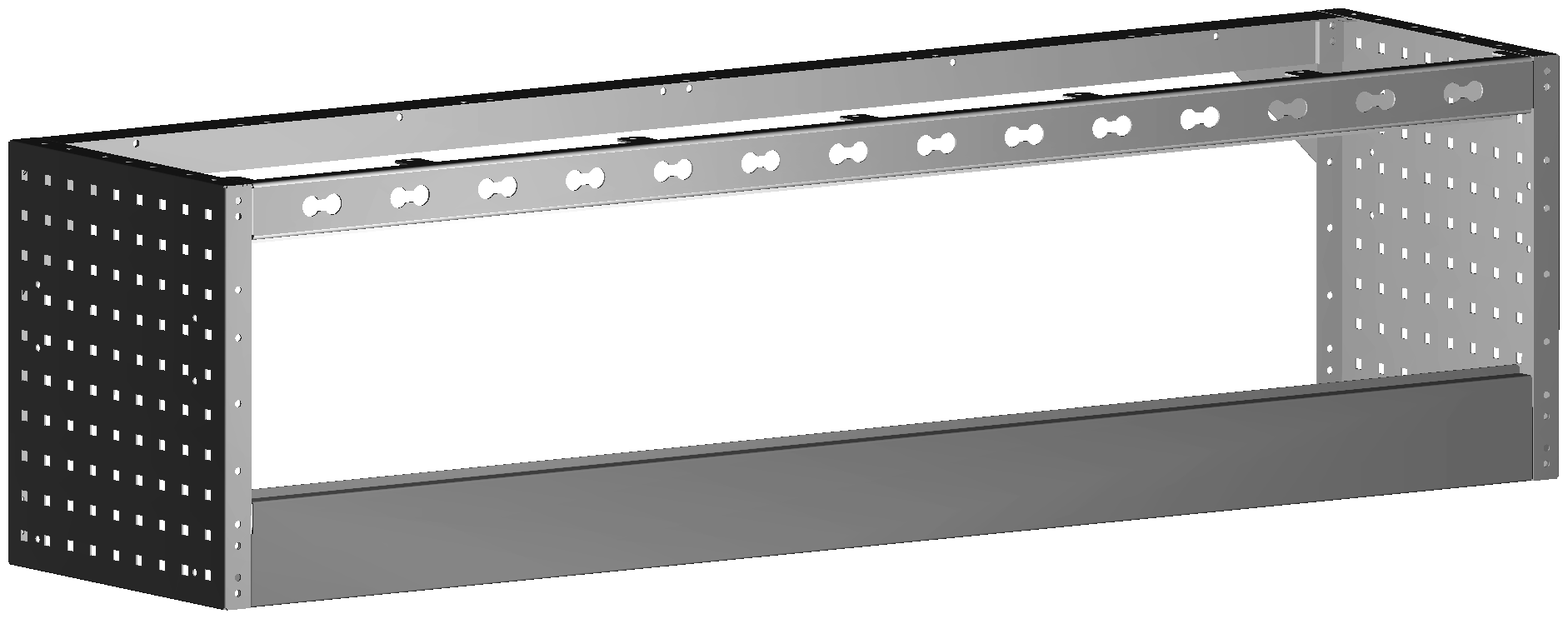 RADKASTENVERKLEIDUNG OFFEN 1.521X402X360