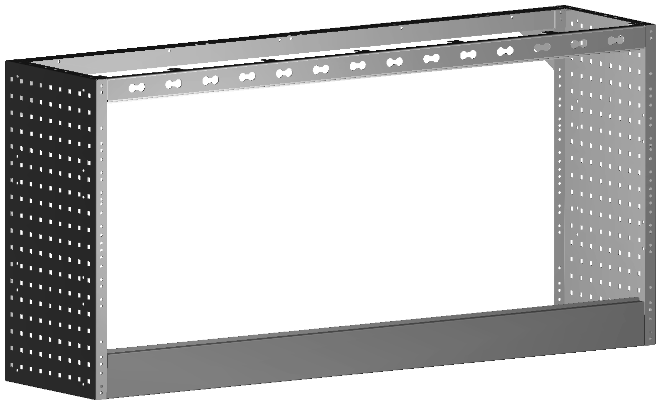 RADKASTENVERKLEIDUNG OFFEN 1.521X724X360
