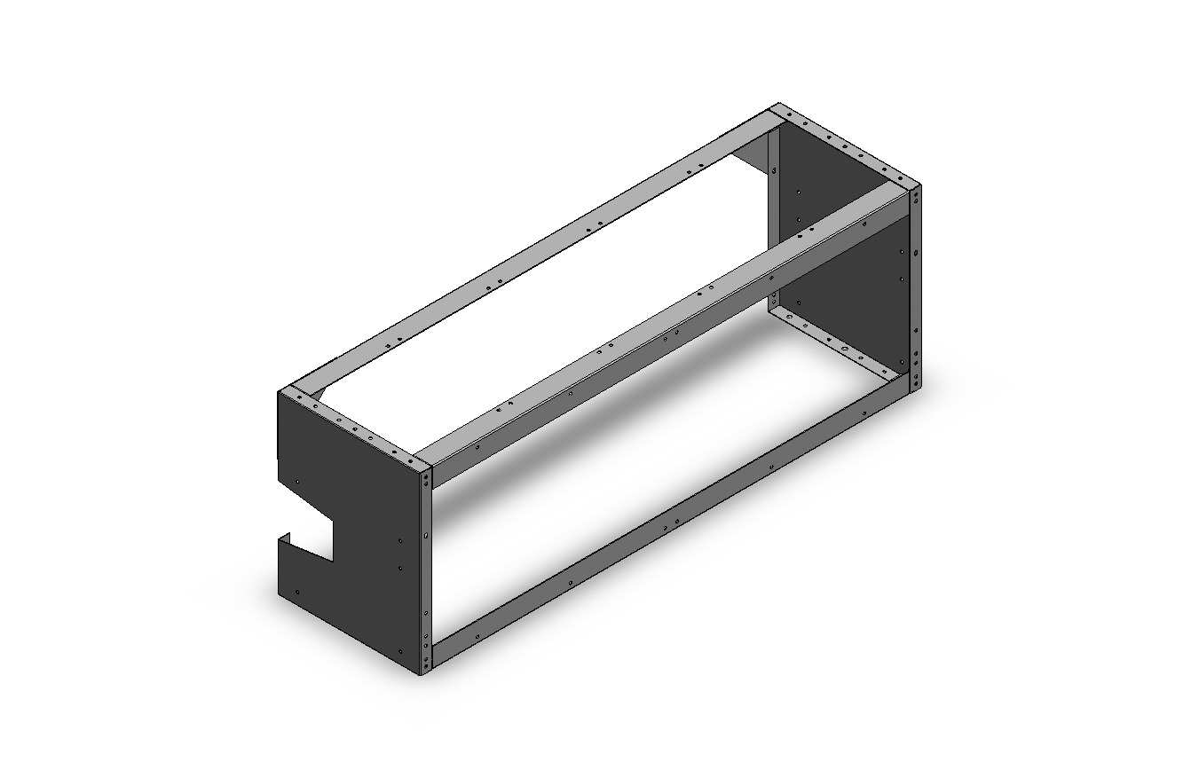 RADKASTENVERKLEIDUNG OFFEN FXR RENAULT MASTER / OPEL MOVANO LINKS 1.268X444X360