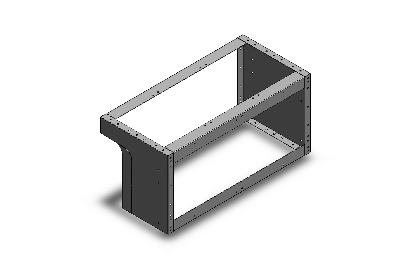 RADKASTENVERKLEIDUNG OFFEN FXR FIAT FIORINO LINKS 760X362X360