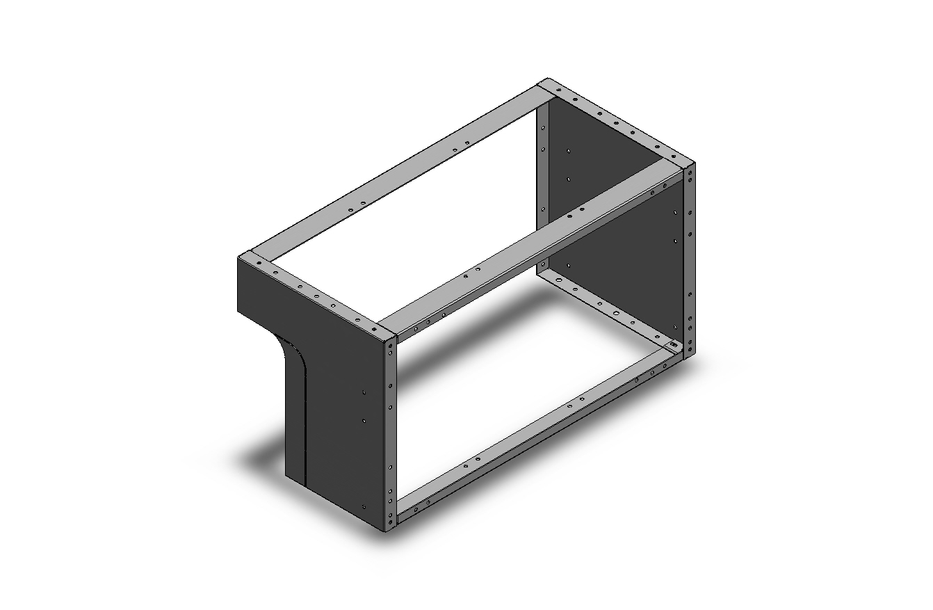 RADKASTENVERKLEIDUNG OFFEN FXR FIAT FIORINO LINKS 760X402X360