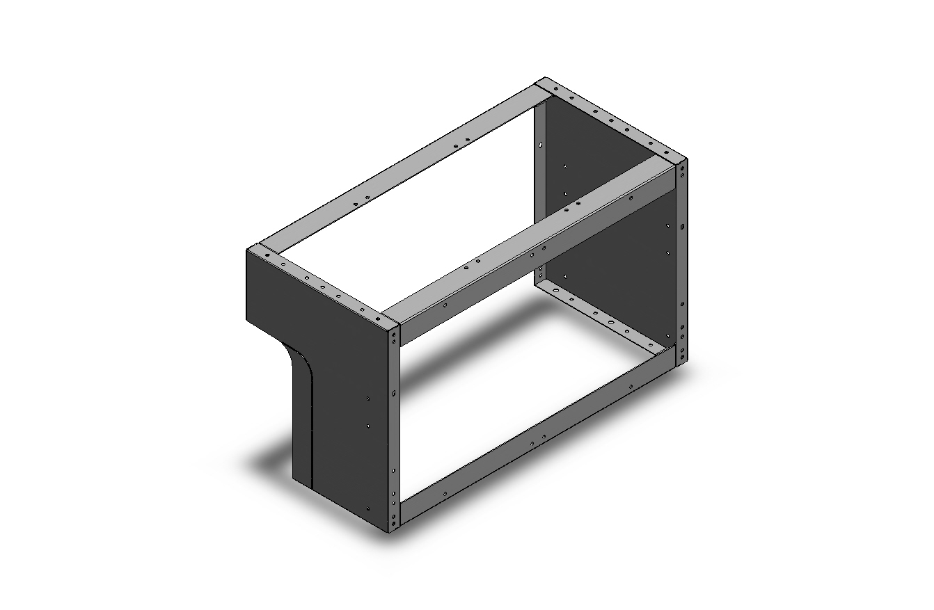 RADKASTENVERKLEIDUNG OFFEN FXR FIAT FIORINO LINKS 760X444X360