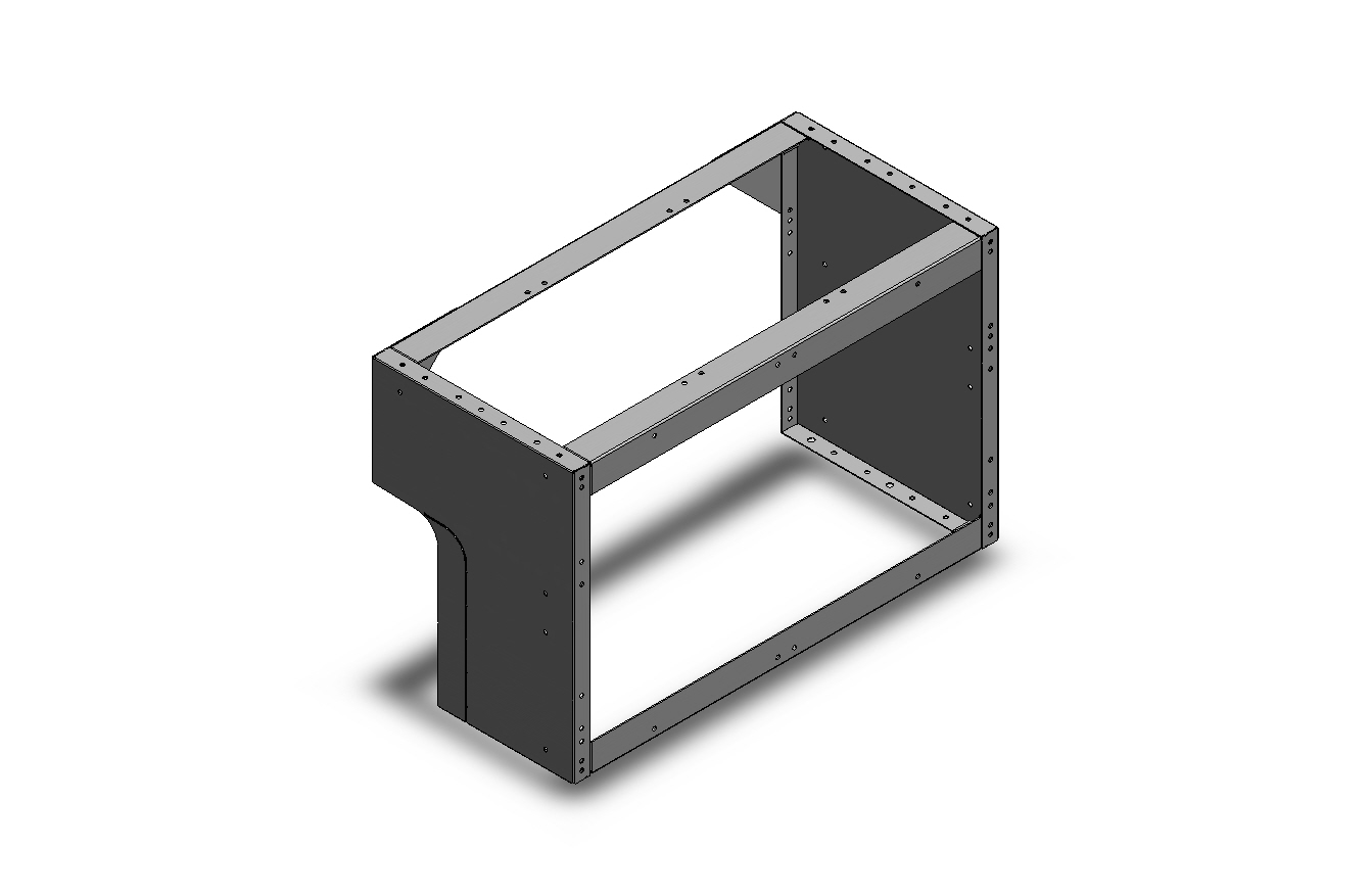 RADKASTENVERKLEIDUNG OFFEN FXR FIAT FIORINO LINKS 760X483X360