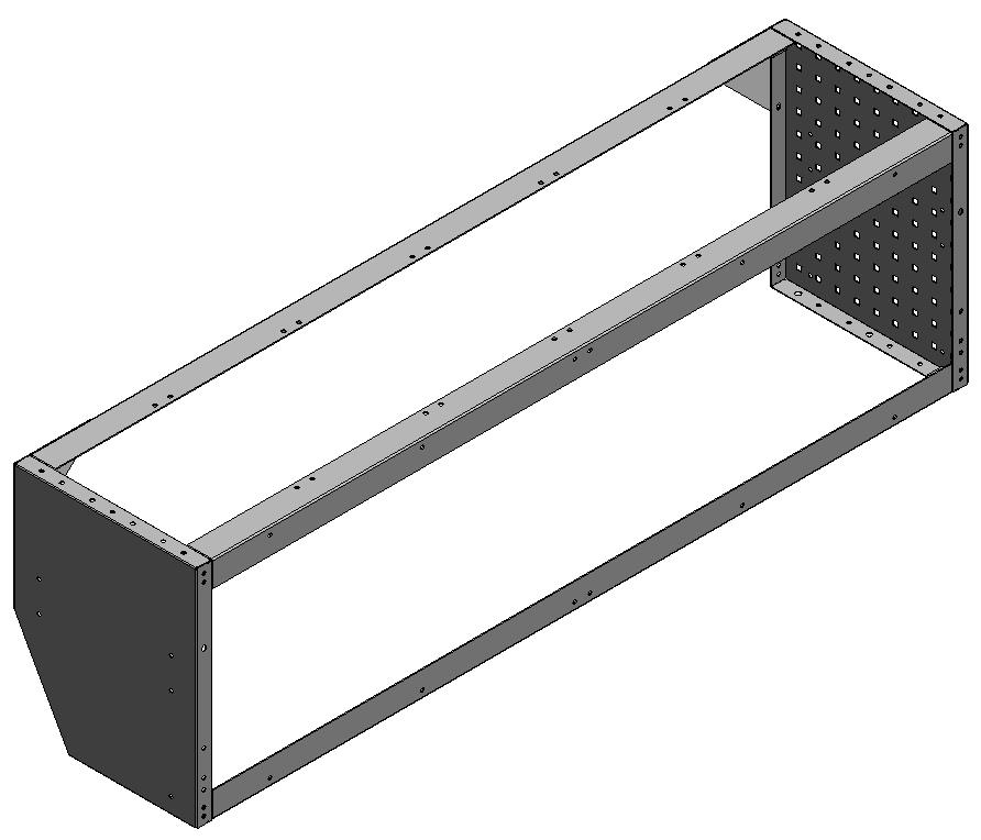 RADKASTENVERKLEIDUNG OFFEN FXR VW T5 RECHTS 1.521X444X360