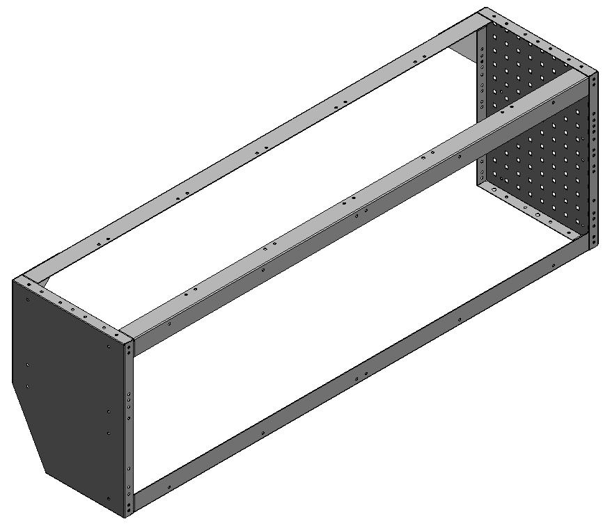 RADKASTENVERKLEIDUNG OFFEN FXR VW T5 RECHTS 1.521X483X360