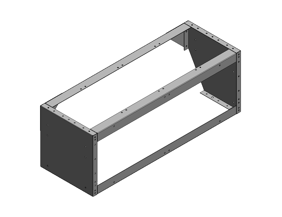 RADKASTENVERKLEIDUNG OFFEN FXR VW T5 LINKS 1.014X362X360