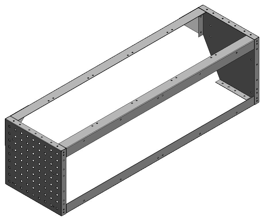 RADKASTENVERKLEIDUNG OFFEN FXR VW T5 LINKS 1.268X362X360
