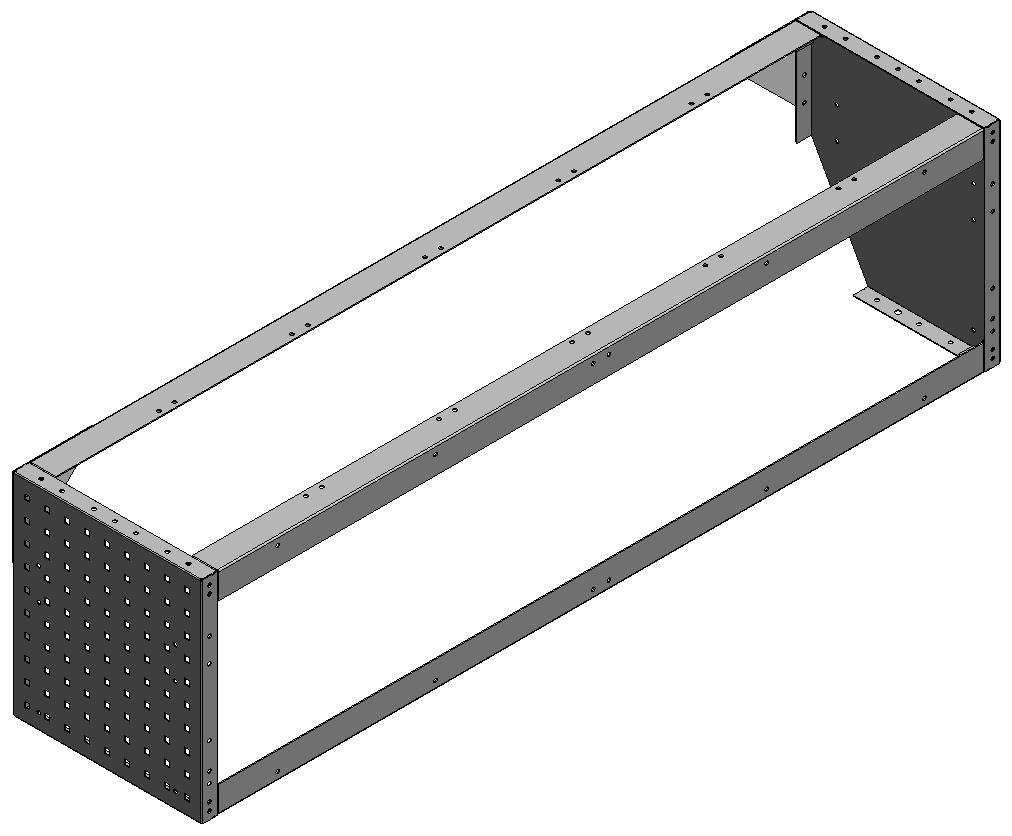 RADKASTENVERKLEIDUNG OFFEN FXR VW T5 LINKS 1.521X402X360