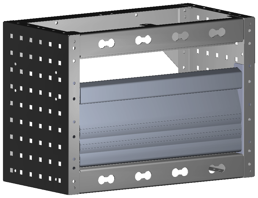 RADKASTENVERKLEIDUNG MIT TXR 507X362X260