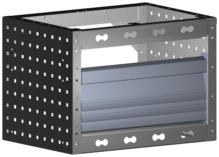RADKASTENVERKLEIDUNG MIT TXR 507X362X360