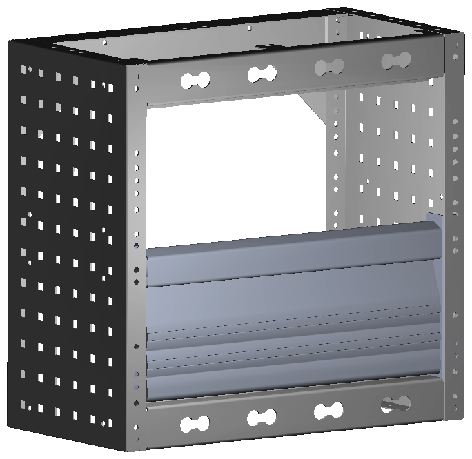 RADKASTENVERKLEIDUNG MIT TXR 507X483X260