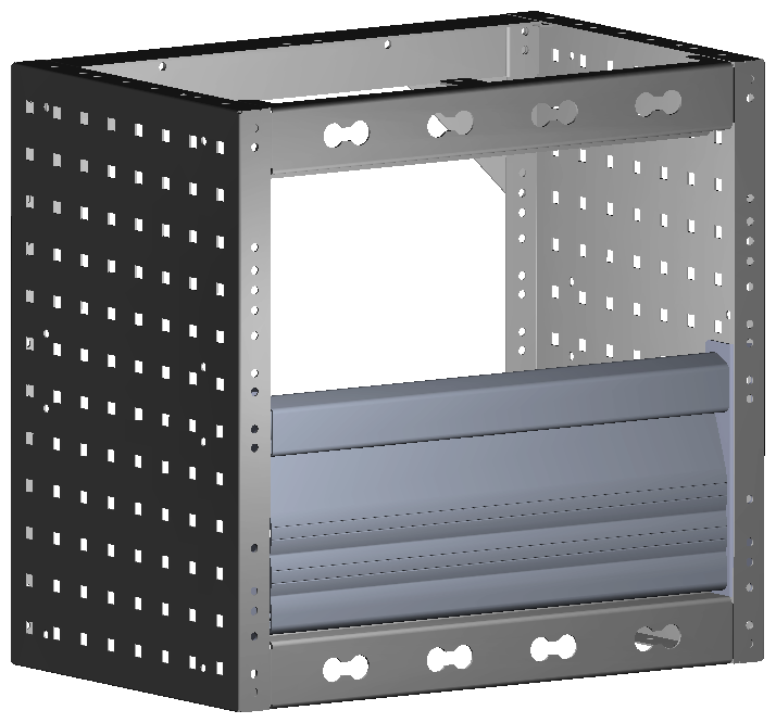 RADKASTENVERKLEIDUNG MIT TXR 507X483X320