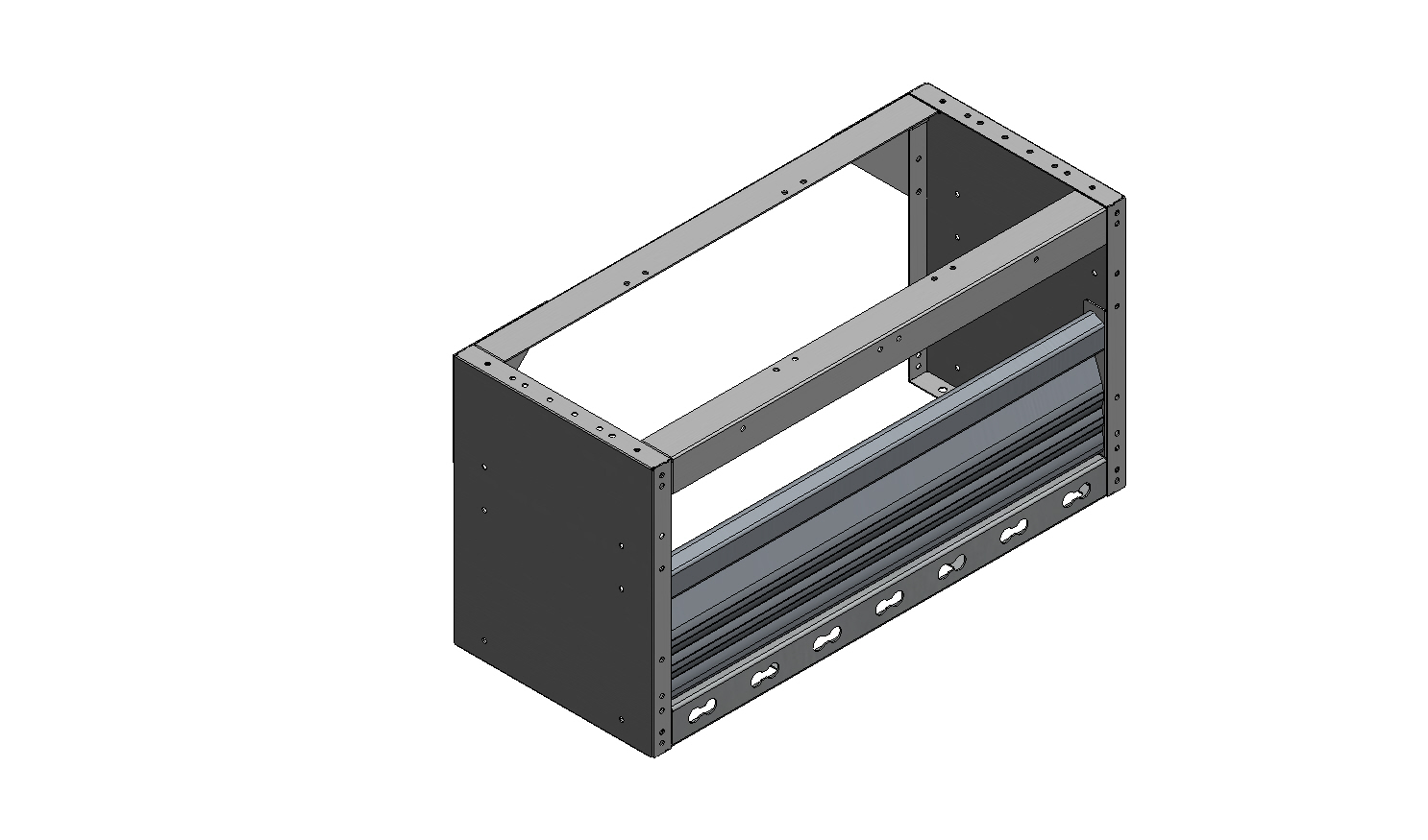 RADKASTENVERKLEIDUNG MIT TXR 760X402X320