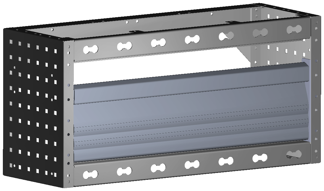 RADKASTENVERKLEIDUNG MIT TXR 760X362X260