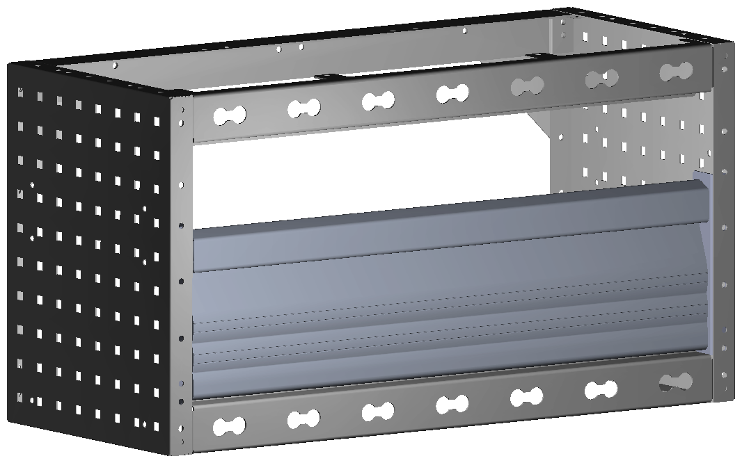 RADKASTENVERKLEIDUNG MIT TXR 760X402X320