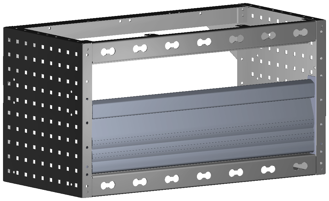 RADKASTENVERKLEIDUNG MIT TXR 760X402X360