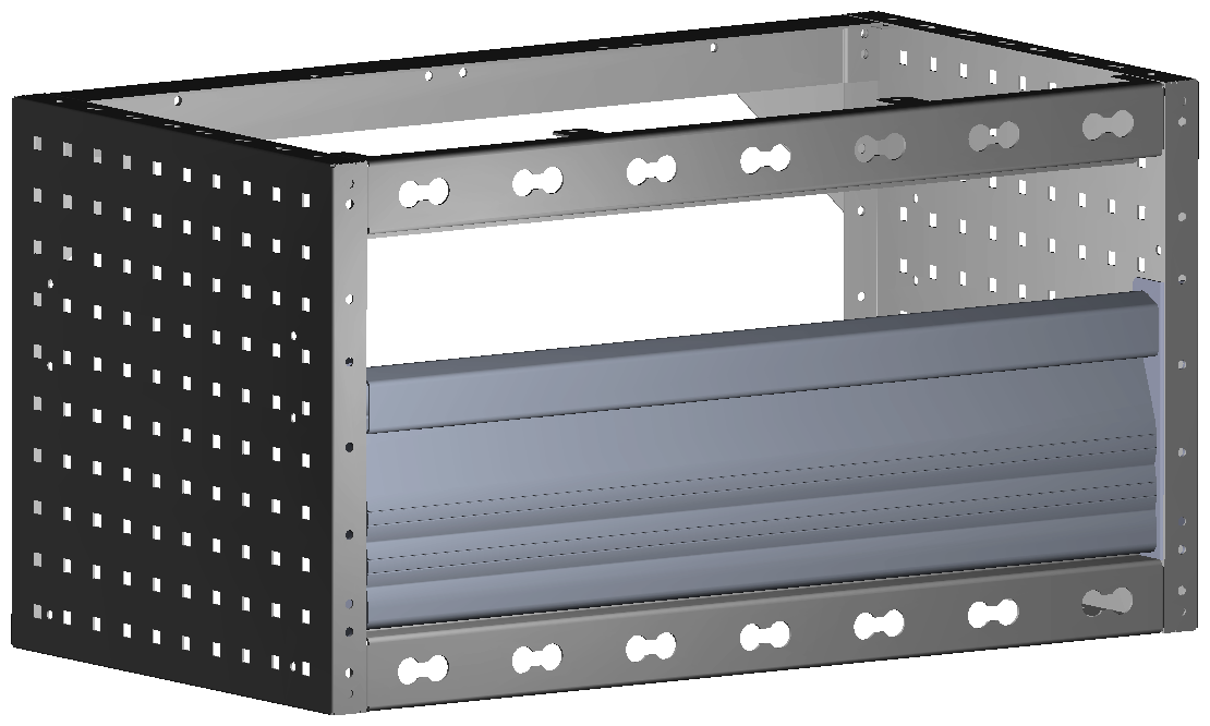 RADKASTENVERKLEIDUNG MIT TXR 760X402X410