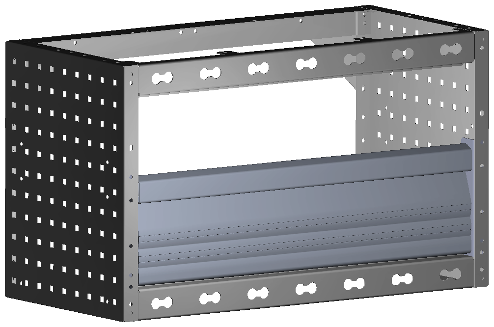 RADKASTENVERKLEIDUNG MIT TXR 760X444X360