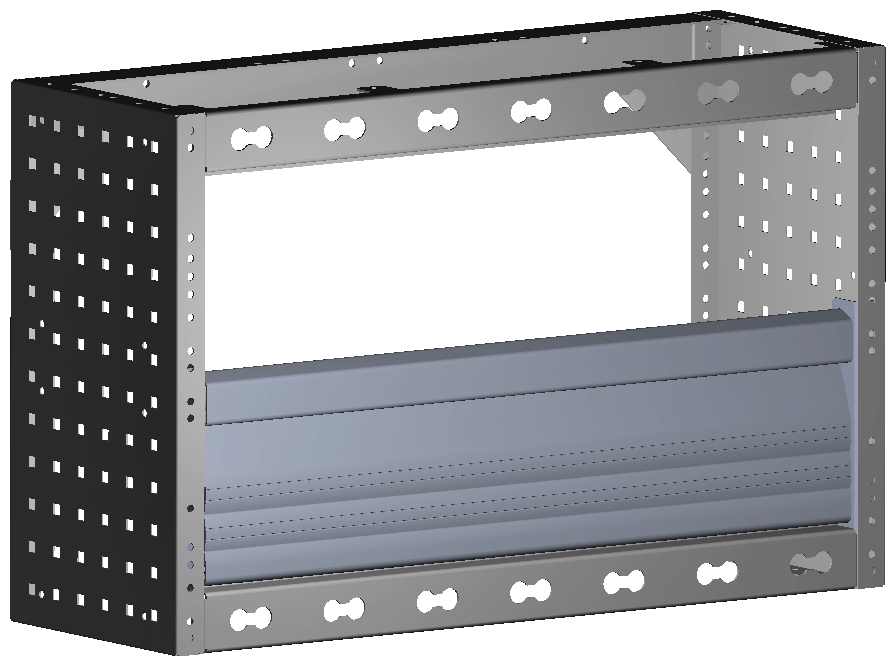 RADKASTENVERKLEIDUNG MIT TXR 760X483X260