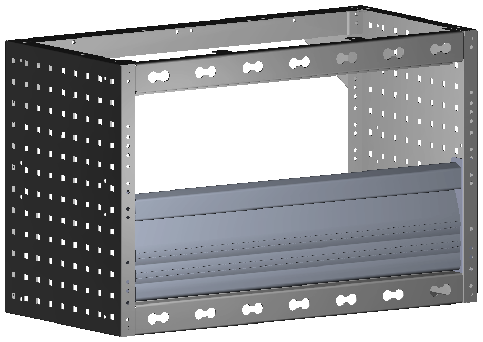 RADKASTENVERKLEIDUNG MIT TXR 760X483X360
