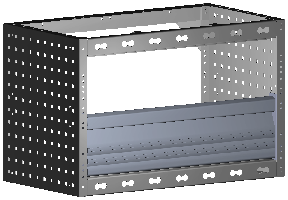 RADKASTENVERKLEIDUNG MIT TXR 760X483X410