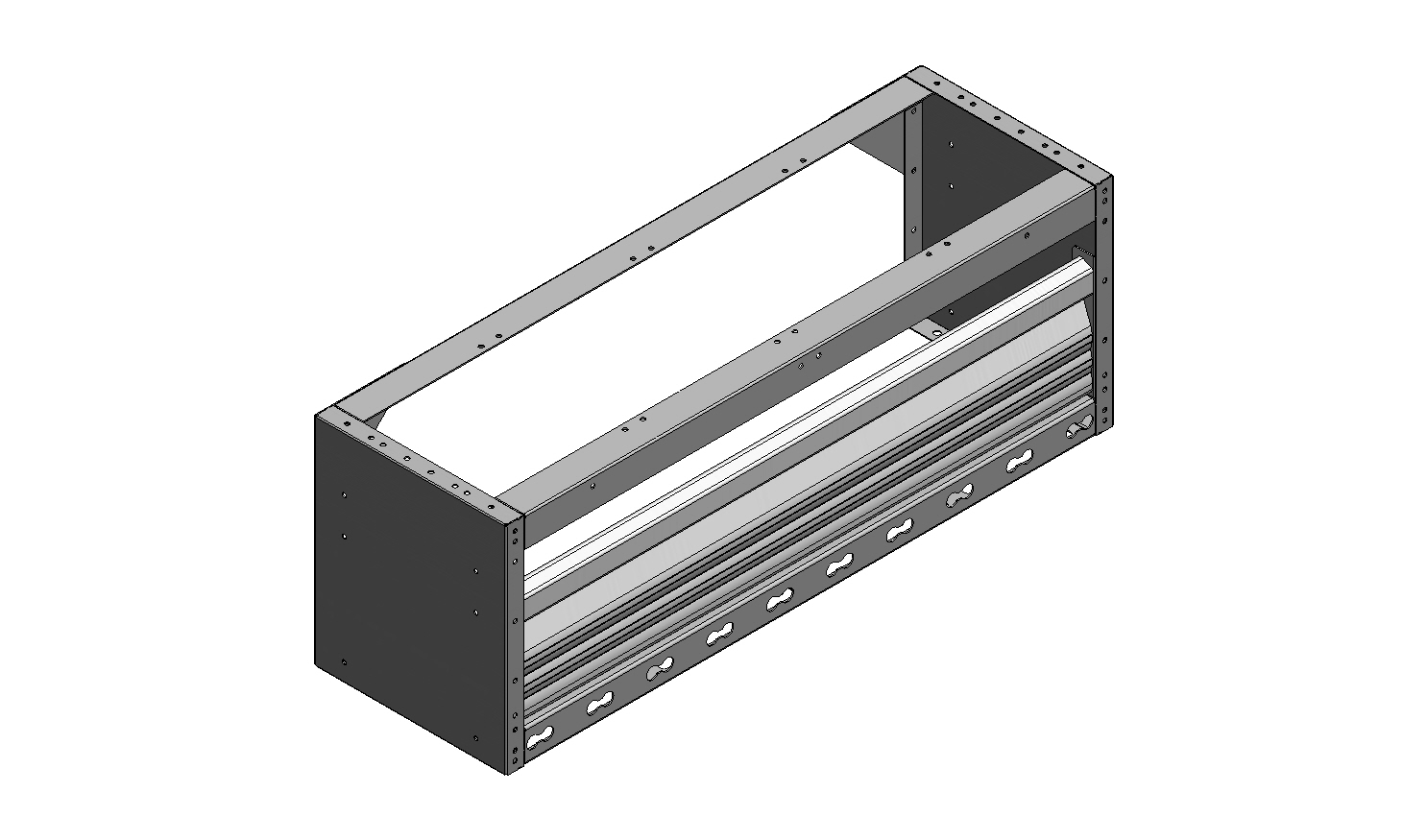 RADKASTENVERKLEIDUNG MIT TXR 1014X362X320
