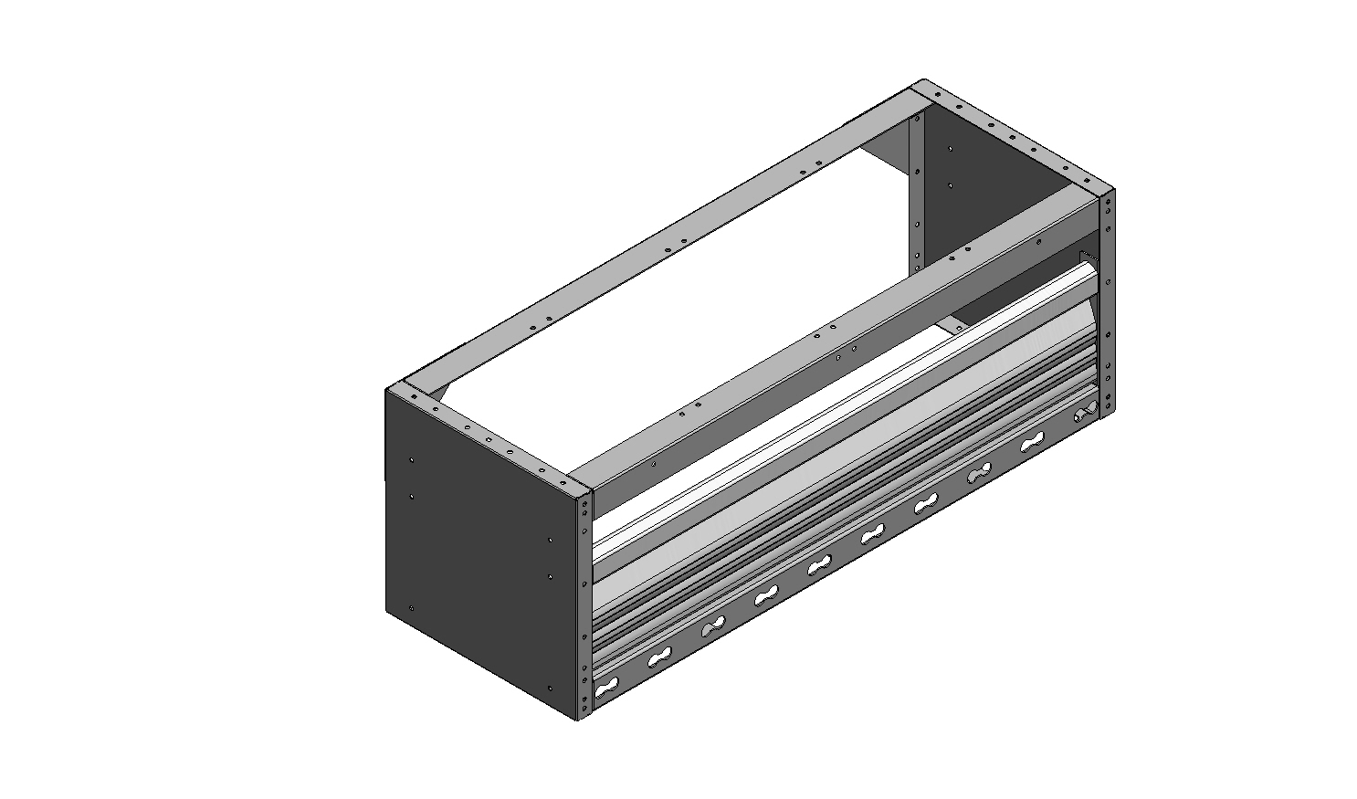 RADKASTENVERKLEIDUNG MIT TXR 1014X362X360