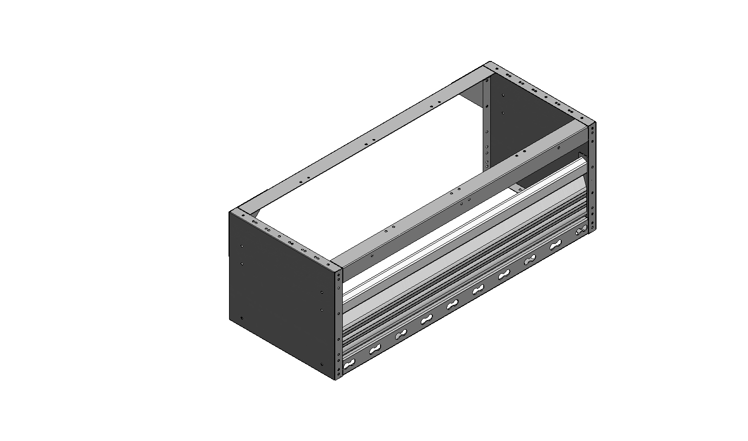 RADKASTENVERKLEIDUNG MIT TXR 1014X362X410