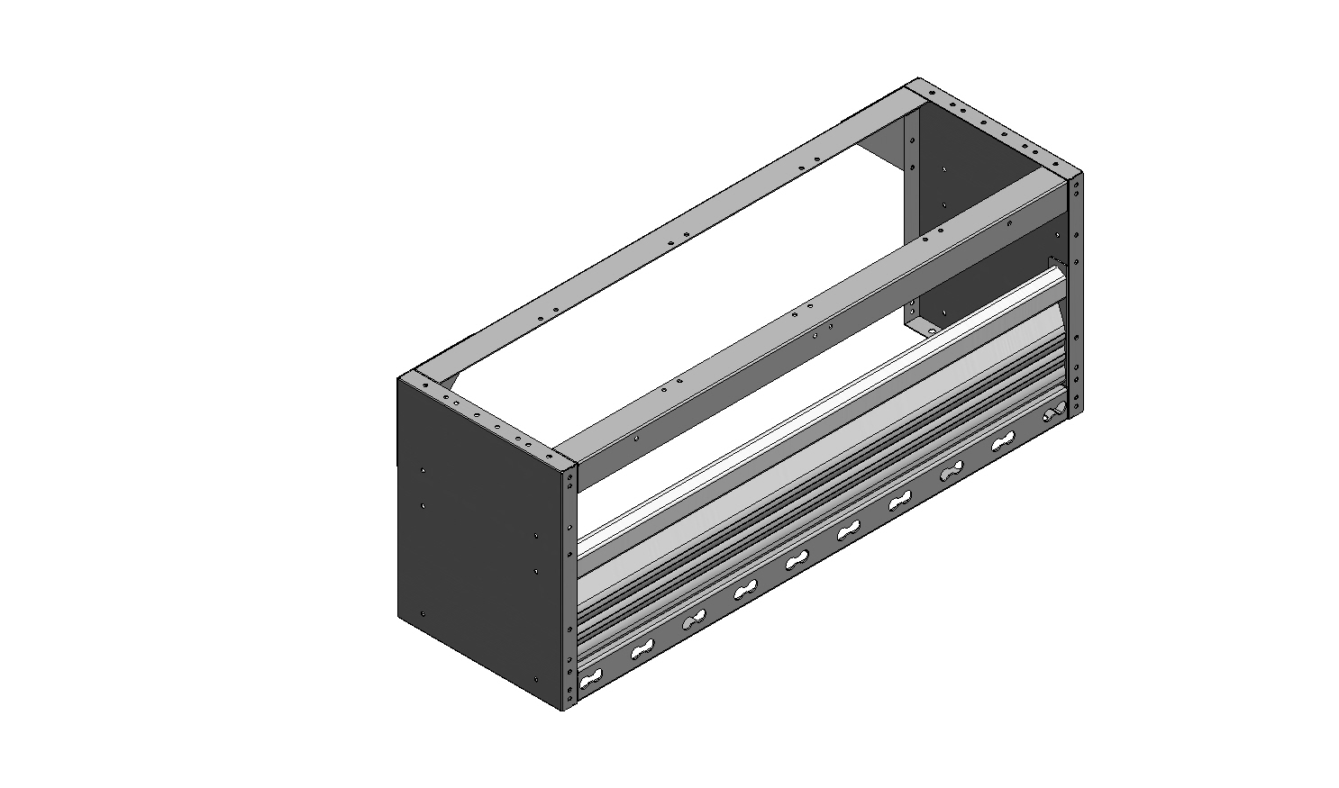 RADKASTENVERKLEIDUNG MIT TXR 1014X402X320