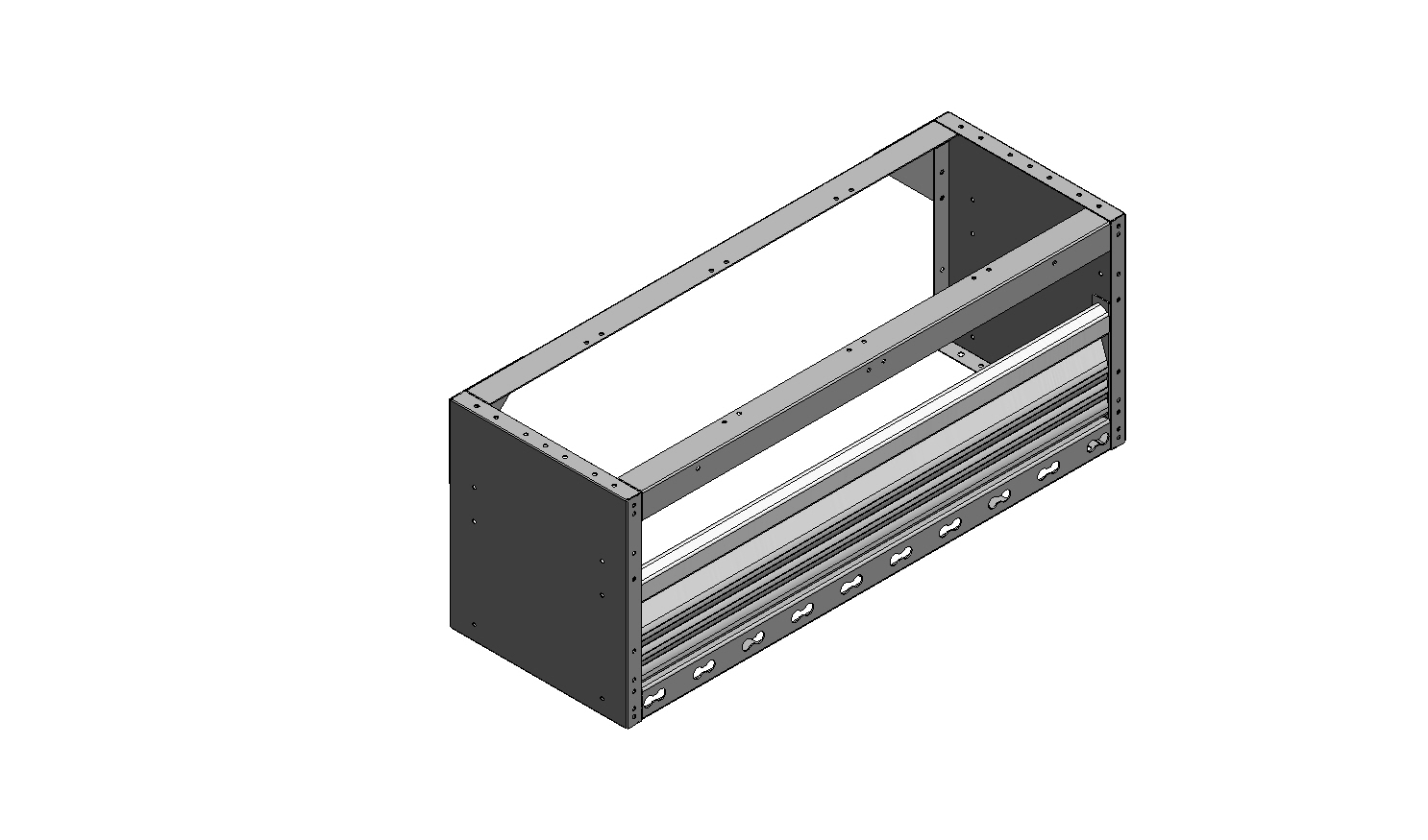 RADKASTENVERKLEIDUNG MIT TXR 1014X402X360