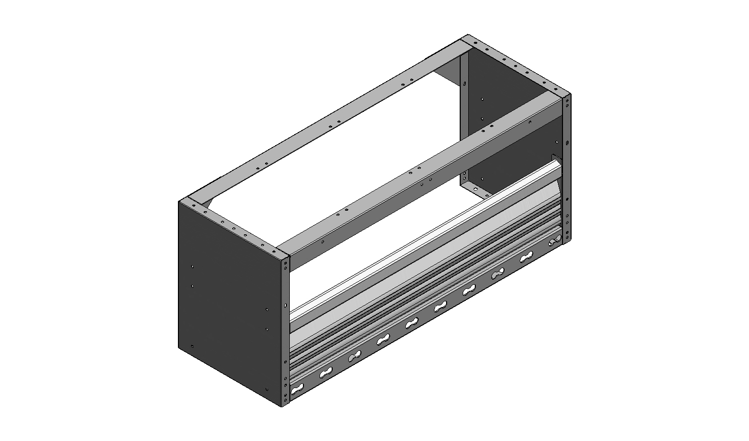 RADKASTENVERKLEIDUNG MIT TXR 1014X444X360