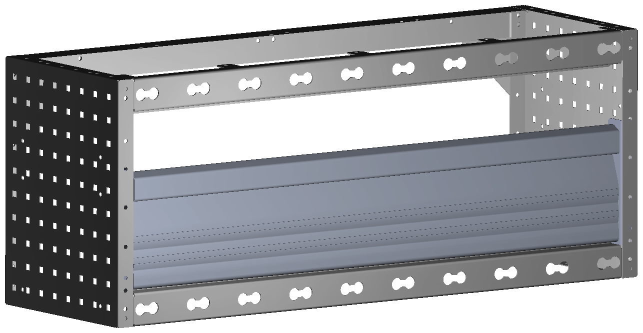 RADKASTENVERKLEIDUNG MIT TXR 1014X402X320