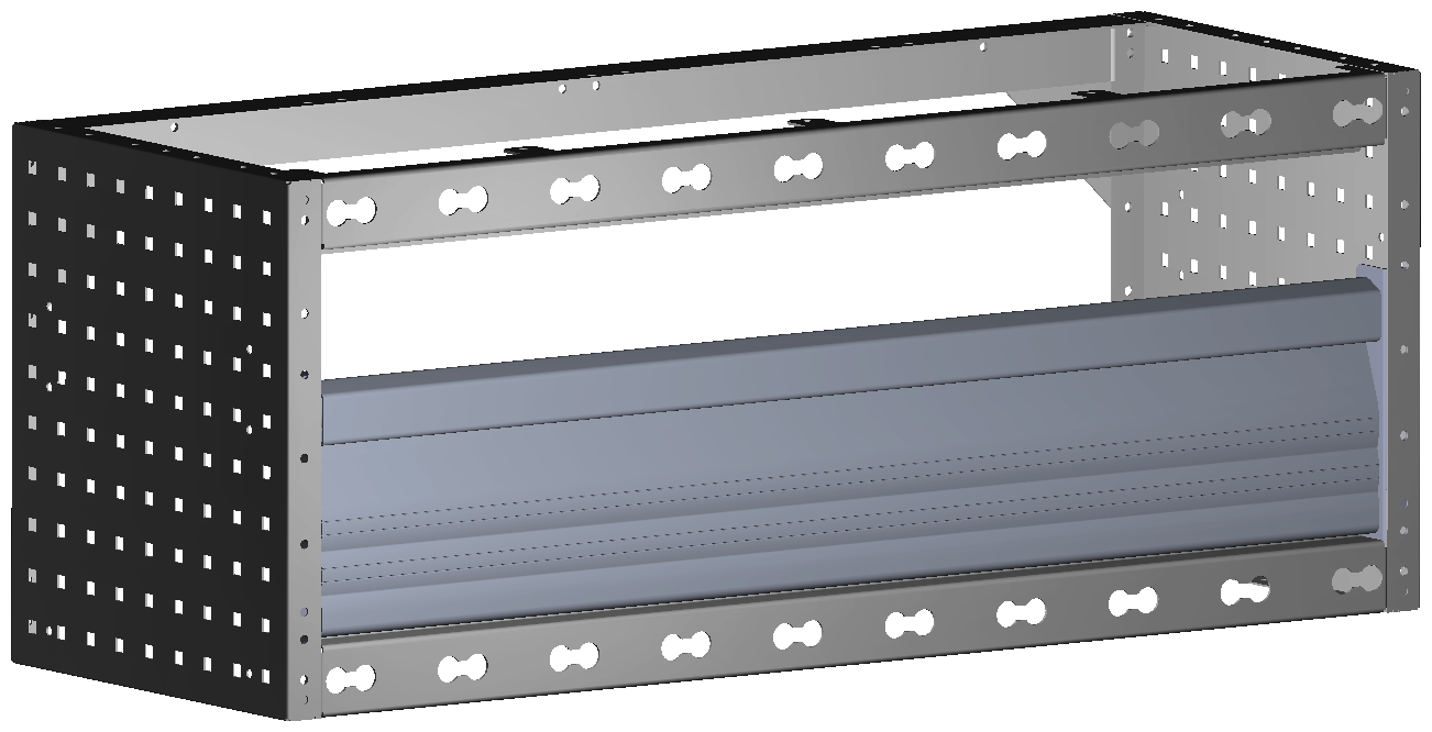 RADKASTENVERKLEIDUNG MIT TXR 1014X402X360