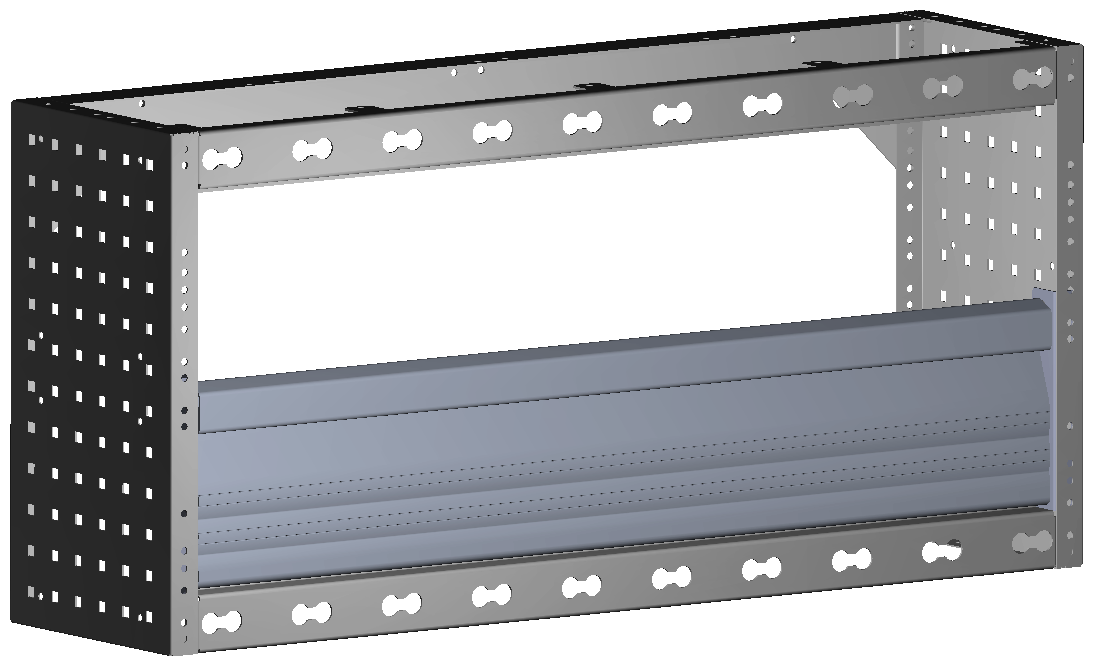 RADKASTENVERKLEIDUNG MIT TXR 1.014X483X260