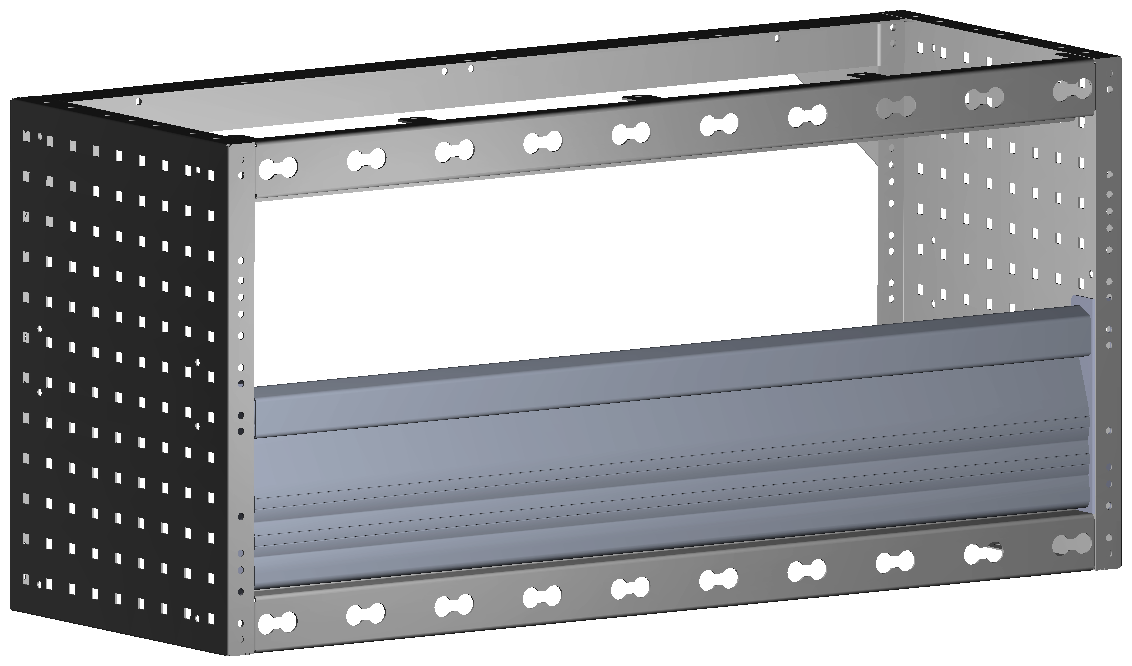 RADKASTENVERKLEIDUNG MIT TXR 1.014X483X360
