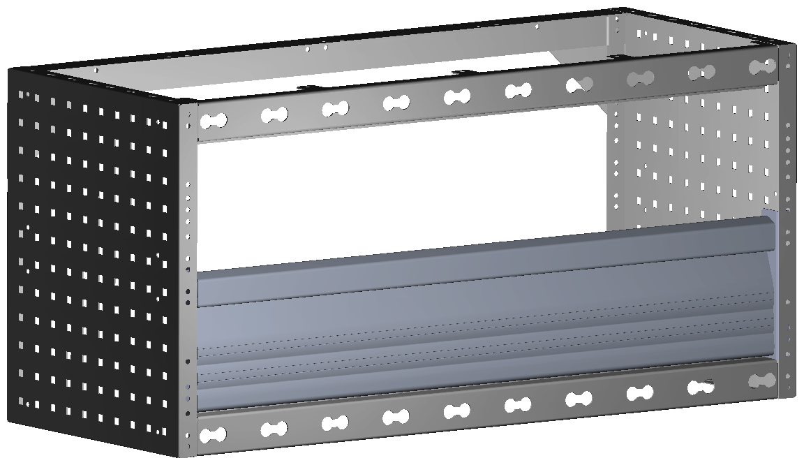 RADKASTENVERKLEIDUNG MIT TXR 1.014X483X410