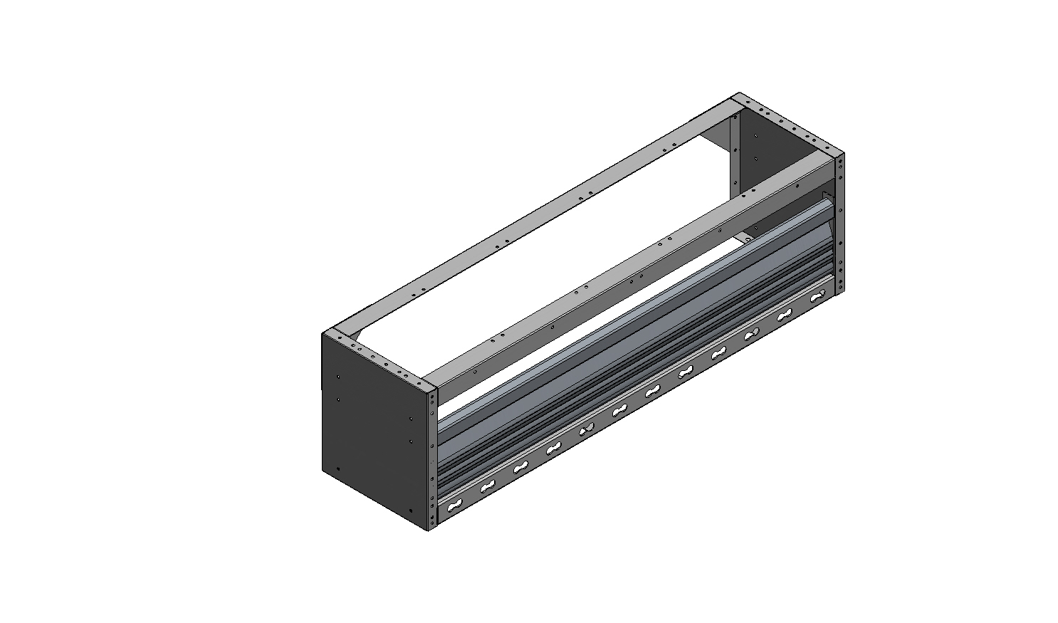 RADKASTENVERKLEIDUNG MIT TXR 1268X362X320